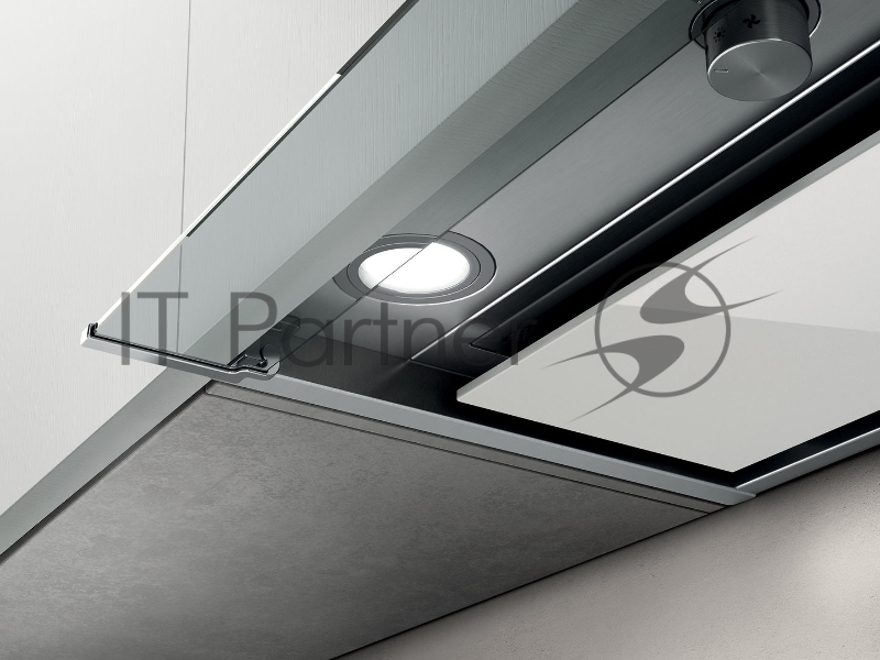 Вытяжка ELICA BOX IN PLUS IXGL/A/90, нержавеющая сталь+белое стекло