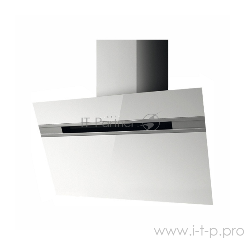 Вытяжка наклонная JET AIR BONNY WH 90 A / Декоративный дизайн, наклонная, 90 см, сенсорное управление, 800 куб. м. , белая