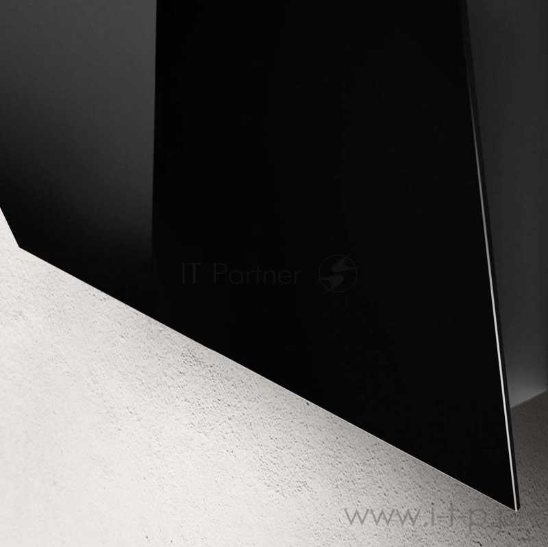 Вытяжка наклонная ELICA MAJESTIC BL/A/90 / 60 см, 1200 куб.м., сенсорное управление, черное стекло