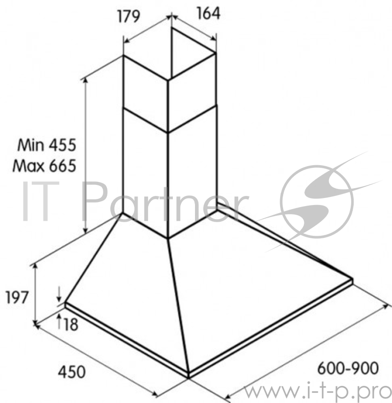 Вытяжки купольная JET AIR GAIA CR/A/60 кремовый