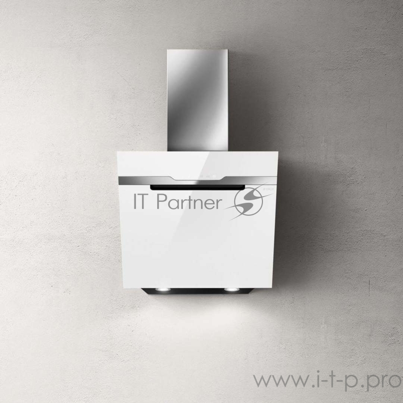 Вытяжка наклонная ELICA MAJESTIC WH/A/60 / 1200 куб.м., сенсорное управление, белое стекло