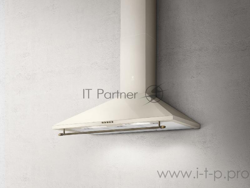 Вытяжка каминная ELICA TAMAYA RAIL CRBR/A/60 / 650 м3, кнопочное упр., цвет: кремовый + бронза