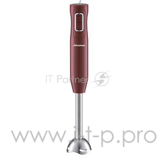 Блендер АКСИНЬЯ КС-301 красный: 450ВТ, 2 СКОРОСТИ ,насадка и нож из НЕРЖ СТАЛИ (12)