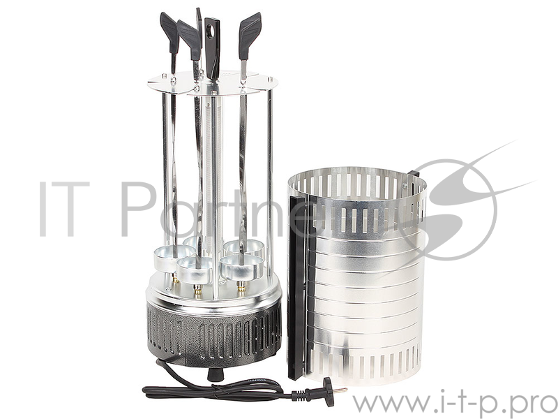 Шашлычница электрическая LUMME LU-1271 серый гранит