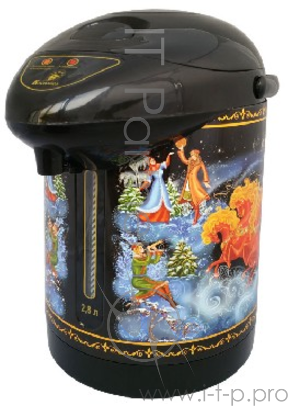 Термопот ВАСИЛИСА ВА-5003 Тройка черный.