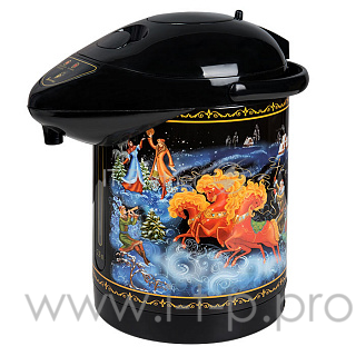 Термопот ВАСИЛИСА ВА-5003 Тройка черный.