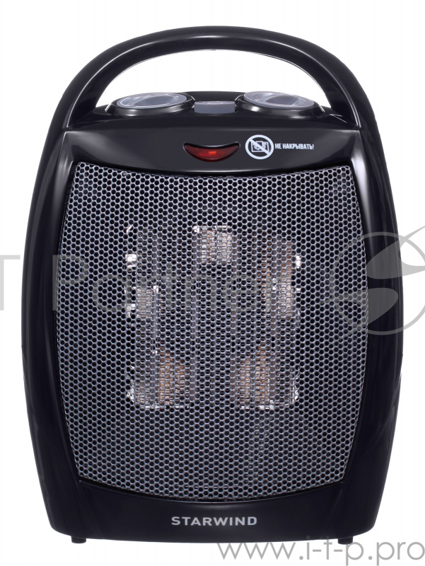 Тепловентилятор Starwind SHV2005 1600Вт черный/серый