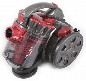 Пылесосы SUPRA VCS-1833Пылесос циклонического типа Мощность 1800 Вт Мощность всасывания 360 Вт Система очистки «Мультициклон» Контейнер для сбора пыли емкостью 2л Металлическая телескопическая трубка Регулировка мощности Длина сетевого шнура 4,2 м