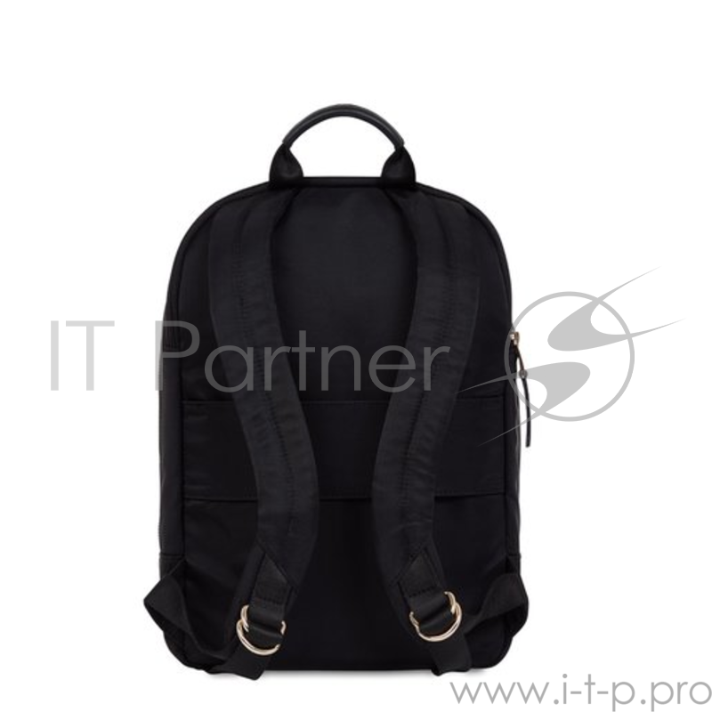 Рюкзак Knomo Mini Beaufort 12 для ноутбука до 12. Материал нейлон, натуральная кожа. Цвет черный.