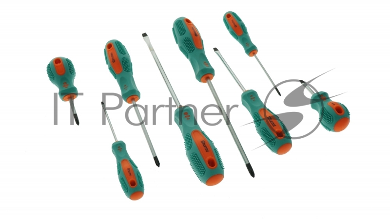 Набор отверток, 8 шт, CrV, тканевый кейс, Sturm!