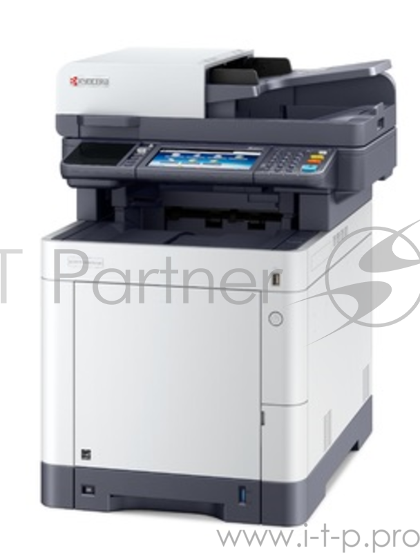 МФУ Kyocera Ecosys M6635cidn, цветной, принтер/сканер/копир, (A4, 35 стр/мин, 350 лист, Fax, USB, Ethernet, 1024MB)