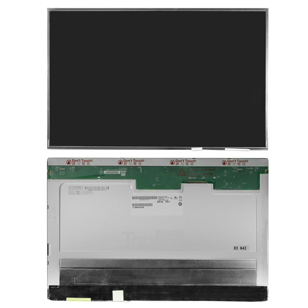 Матрица для ноутбука 17.0" 1440x900 WXGA+, 30 pin 1-CCFL. Матовая. LP170WP4 (TL)(N1), LP171WX2 (A4)(K7), B170PW06 V.2.