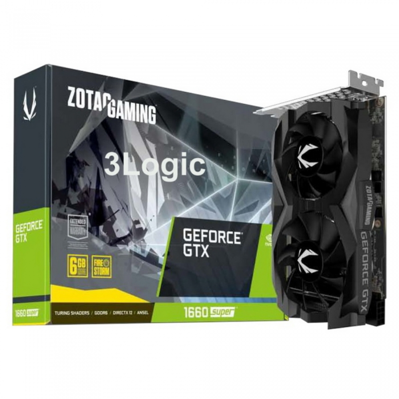 Видеокарта GTX1660 SUPER, 6GB, GDDR6, 192bit, HDMI/3xDP ZT-T16620F-10L