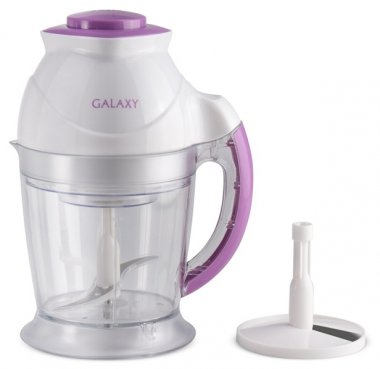 Измельчитель Galaxy GL 2353 белый/фиолетовый