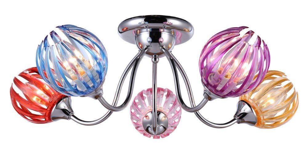 Люстра VELLY E14X5X40W CHROME 1092/5C