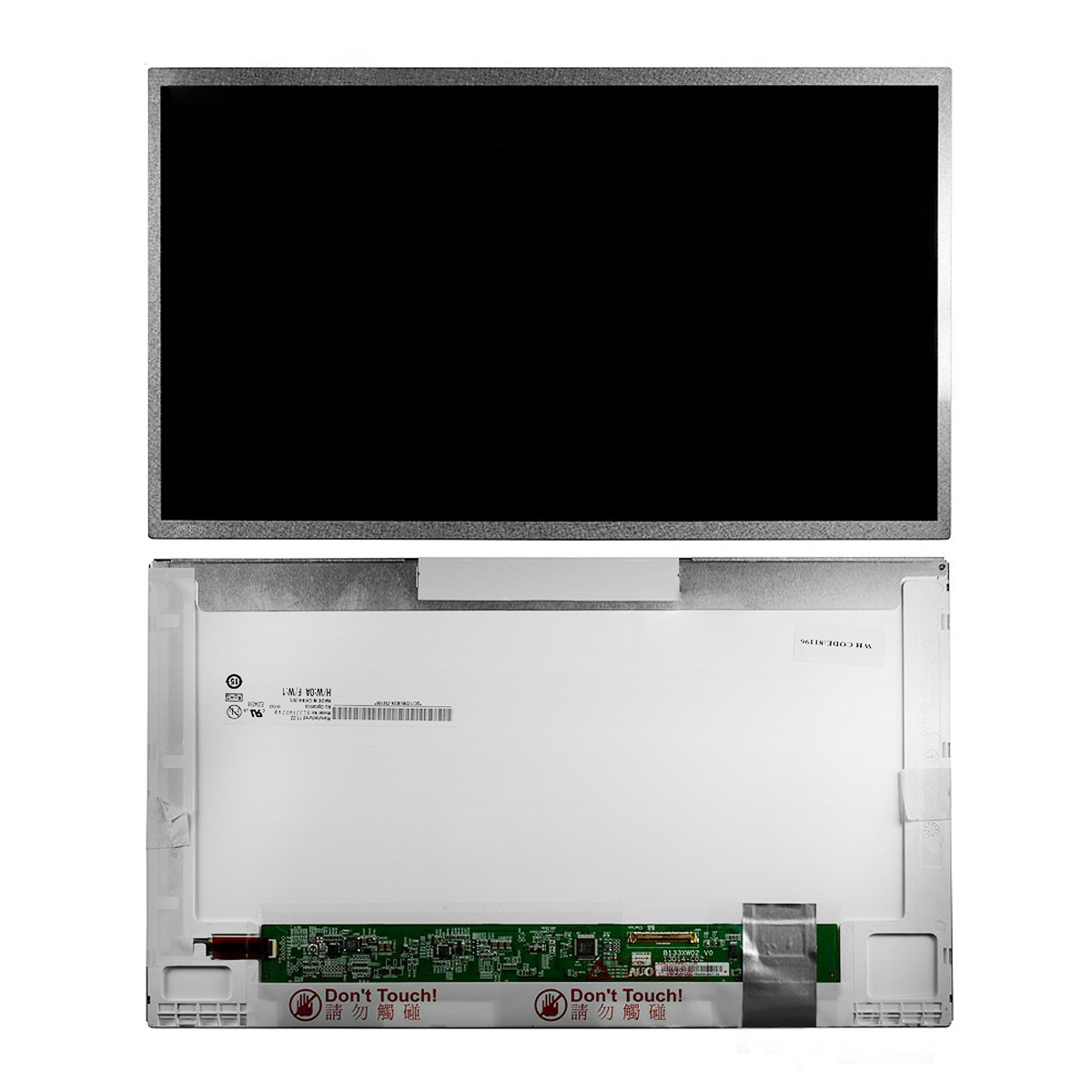 Матрица для ноутбука 13.3" 1366x768 WXGA, 40 pin LED. Глянцевая. LP133WH1 (TL)(A2), N133B6-L01, N133B6-L02, B133XW02.
