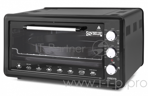 Жарочный шкаф Greys RMR-4006 черный, 45л