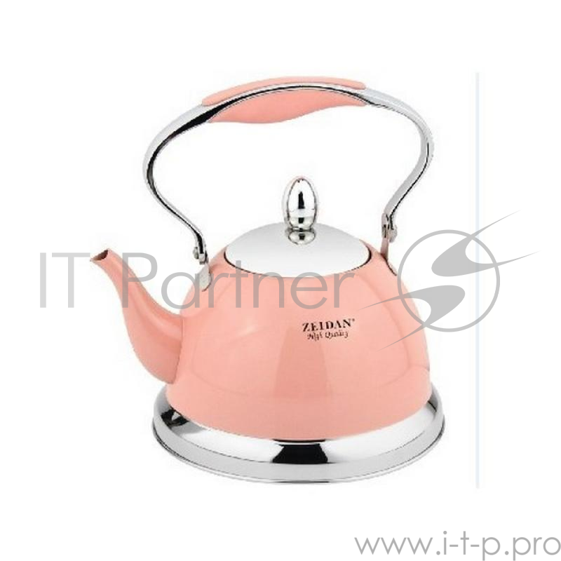 Чайник заварочный ZEIDAN Z-4251 розовый 1л