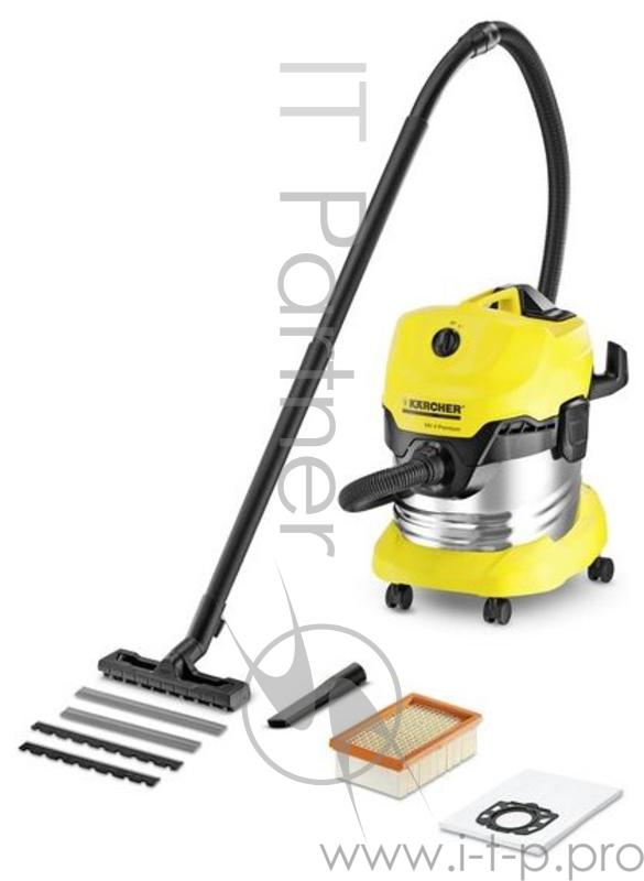 Пылесос KARCHER WD 4 Premium 1000Вт 20л