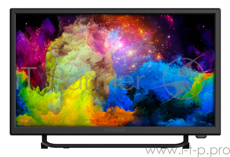 Телевизор 22 Hyundai H-LED22ET2000 черный (FULL HD/DVB-T2/DVB-C/DVB-S2) (H-LED22ET2000)