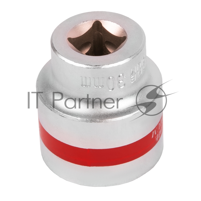 Головка MATRIX 13130 торцевая 30мм 6-гранная crv под квадрат 1/2 хромированная