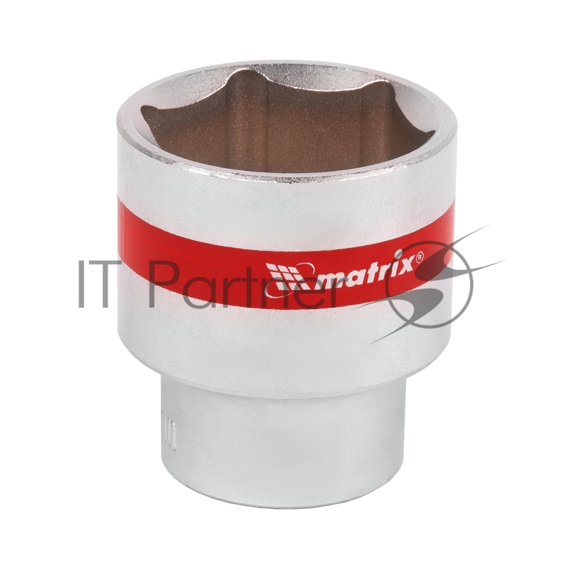 Головка MATRIX 13130 торцевая 30мм 6-гранная crv под квадрат 1/2 хромированная