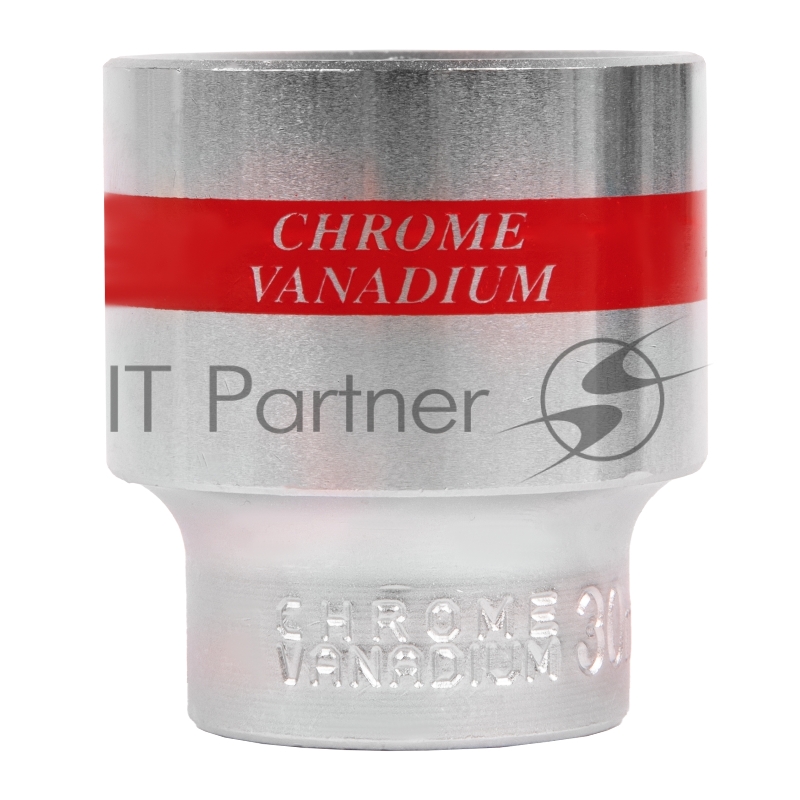 Головка MATRIX 13130 торцевая 30мм 6-гранная crv под квадрат 1/2 хромированная