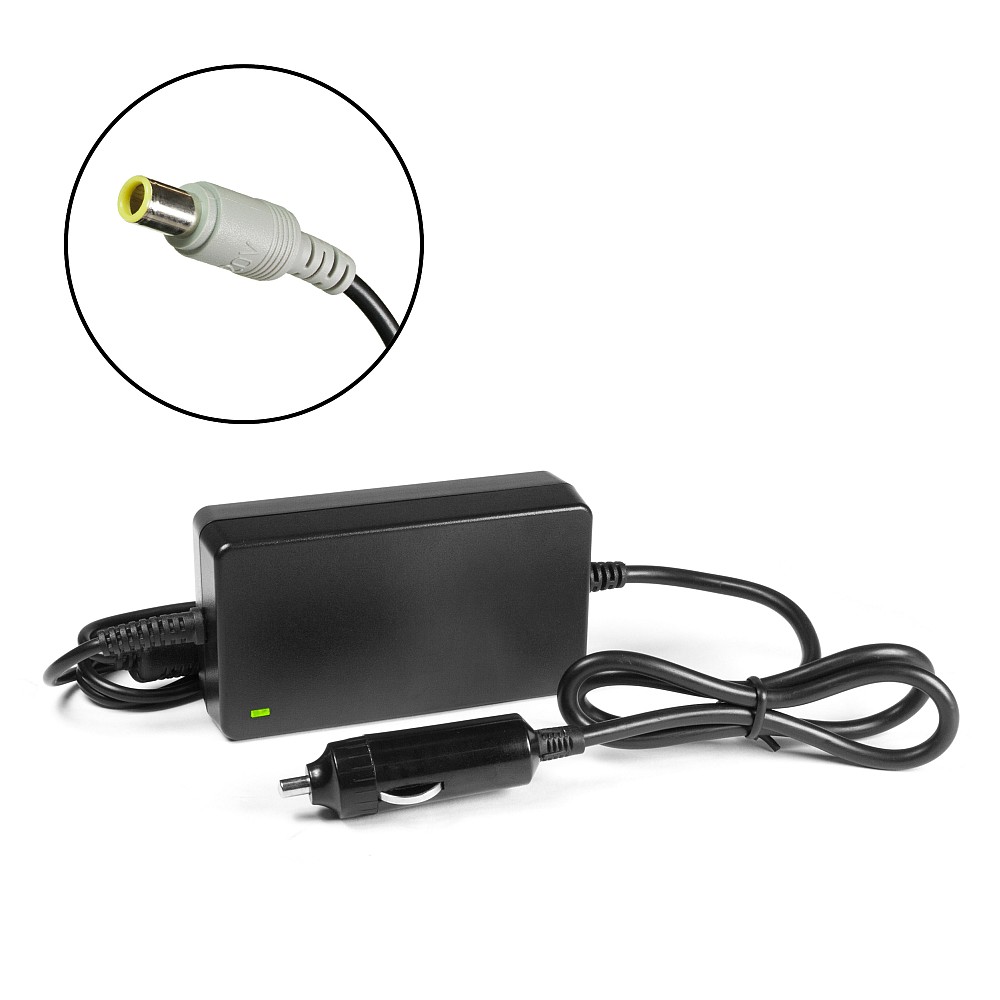 Автоадаптер для ноутбука Lenovo ThinkPad Z61, X301, R500, L520, 3000 Series. 20V 4.5A (7.9x5.5mm с иглой) 90W. PA-1900-54I, 93P5026, 40Y7630.