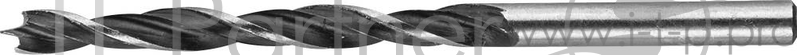 Сверло по дереву STAYER PROFI 2942-060-03_z01 спиральное с М-образной заточкой 3х60мм 1шт.