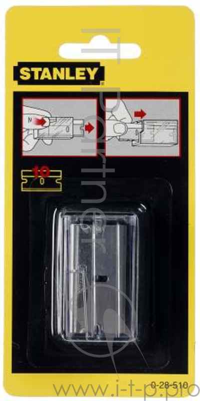 Лезвия STANLEY 1-11-515 для скребка 40мм 100шт.