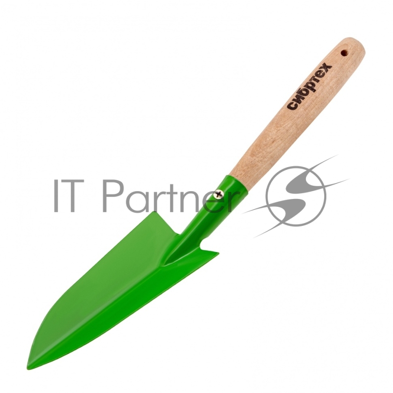 Совок СИБРТЕХ 62612 посадочный деревянная рукоятка узкий