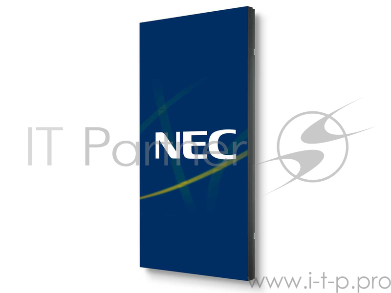 Монитор жидкокристаллический NEC ЖК безрамочный дисплей для видеостен S-IPS 55, 500 кд/м, 1200:1 (стат) 150000:1 (динам), 178°, 1920 x 1080, OPS Slot, DICOM, Датчики (вн. осв., присутсв. (опц.), темп, NFC), рамка 0,9 мм, 24/7, Класс B