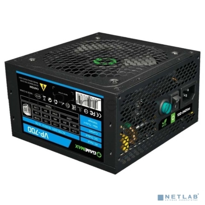 GameMax VP-700 80+ Блок питания ATX 700W, Ultra quiet