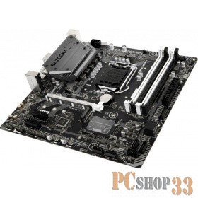 Материнская плата MicroStar MSI B360M BAZOOKA RTL { LGA1151, B360, 4DDR4, PCI-E DVI+HDMI GbLAN SATA MicroATX}