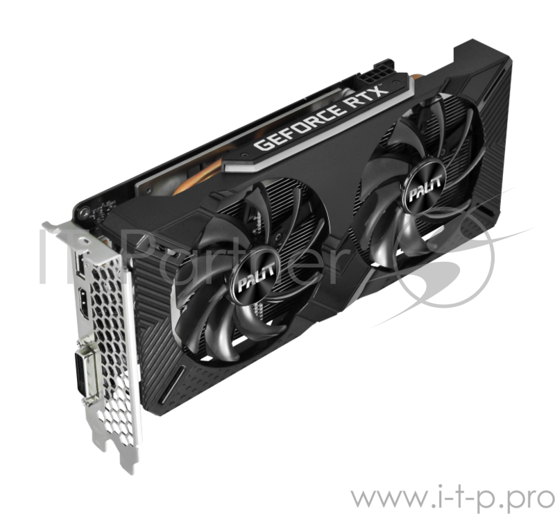 Видеокарта Palit PCI-E PA-RTX2070 DUAL 8G nVidia GeForce RTX 2070 8192Mb 256bit GDDR6 1410/14000 DVIx1/HDMIx1/DPx1/HDCP Ret