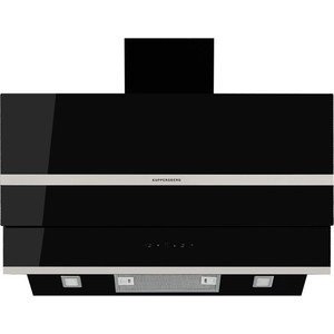 Вытяжка Kuppersberg F 930 B Настенная вытяжка, ширина 90 см, угольный фильтр KF-ES (опция), 42-58 дБ,