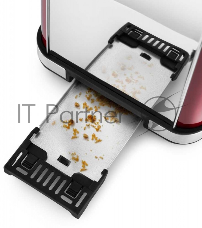 2036-1-КТ Тостер Kitfort Мощность: 800-950 Вт.Ёмкость: 2 тоста одновременно,красный.