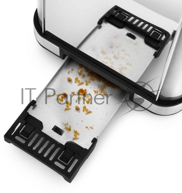 2036-6-КТ Тостер Kitfort Мощность: 800-950 Вт.Ёмкость: 2 тоста одновременно,серебристый.