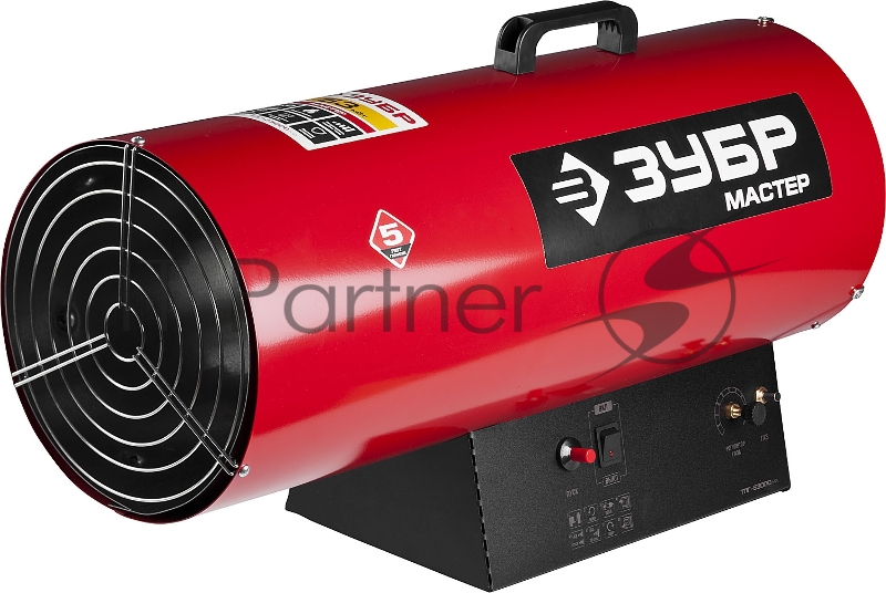 Тепловые пушки ЗУБР МАСТЕР ТПГ-53000_М2 Пушка тепловая { газовая, 220 В, 53,0 кВт, 1450м.куб/час, 4,2кг/ч }