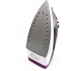 Утюг LUMME LU-1135 фиолетовый чароитmax 2000 Вт, Рабочая поверхность с тефлоновым покрытием, Функция вертикального парового удара, Паровой удар до 70г/мин, Подача пара до 35г/мин, Три рабочих режима: сухое глажение, отпаривание и разбрызгивание воды