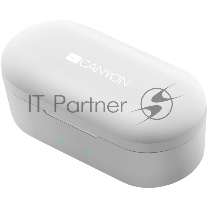 Гарнитура CANYON (TWS,Bluetooth Realtek 5.0,handsfree,36ч работы) белый (CND-TBTHS2W)