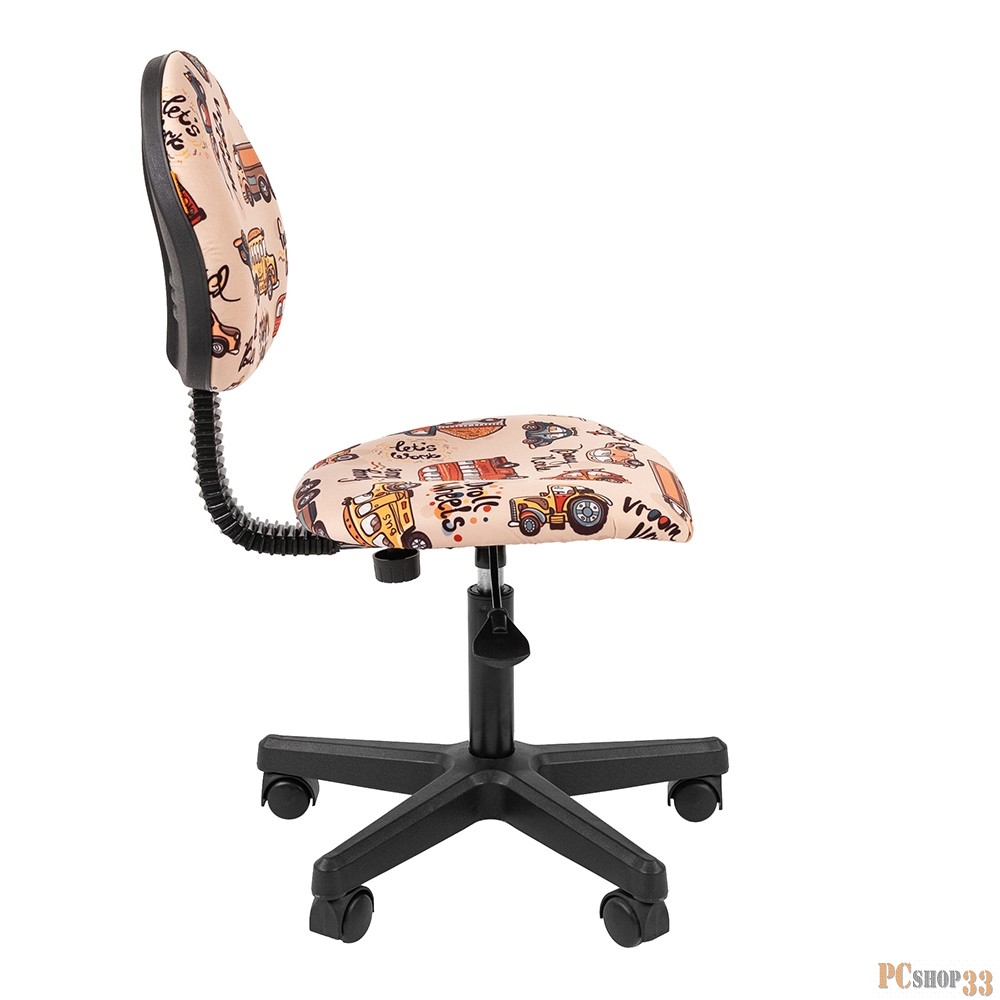 Кресло Chairman Kids 104 Россия ткань автобусы (чер) (7038186)