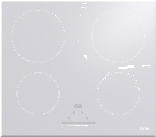 Индукционные электрические варочные поверхности Korting HI 6450 BCH