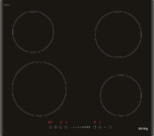 Индукционные электрические варочные поверхности Korting HI 64540 B