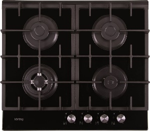 Газовые варочные поверхности Газ-на-Стекле, дизайн Crystal Korting HGG 635 CTN