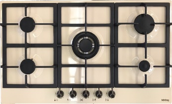 Газовые варочные поверхности, серия Retro- дизайн Calabria Korting HG 965 CTRB