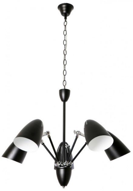 Люстра RENARD E27X5X60W BLACK 1377/5
