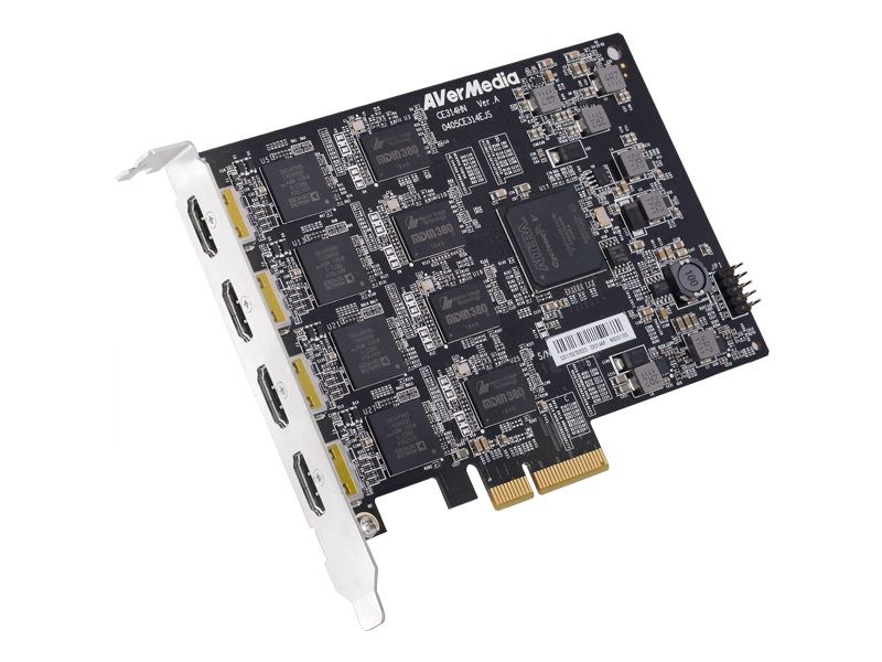 Плата видеозахвата внутренняя CE314-HN 4Ch Quad HDMI PCIe Capture Card