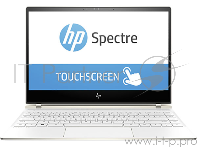 Ноутбук HP Spectre 13-af007ur, 13.3, Intel Core i7 8550U 1.8ГГц, 8Гб, 256Гб SSD, Intel HD Graphics 620, Windows 10, 2PT10EA, белый