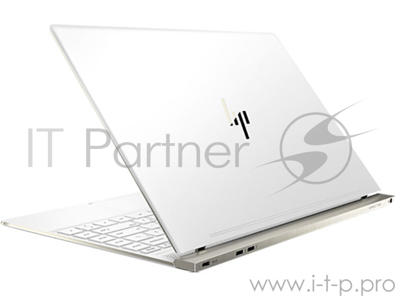 Ноутбук HP Spectre 13-af007ur, 13.3, Intel Core i7 8550U 1.8ГГц, 8Гб, 256Гб SSD, Intel HD Graphics 620, Windows 10, 2PT10EA, белый